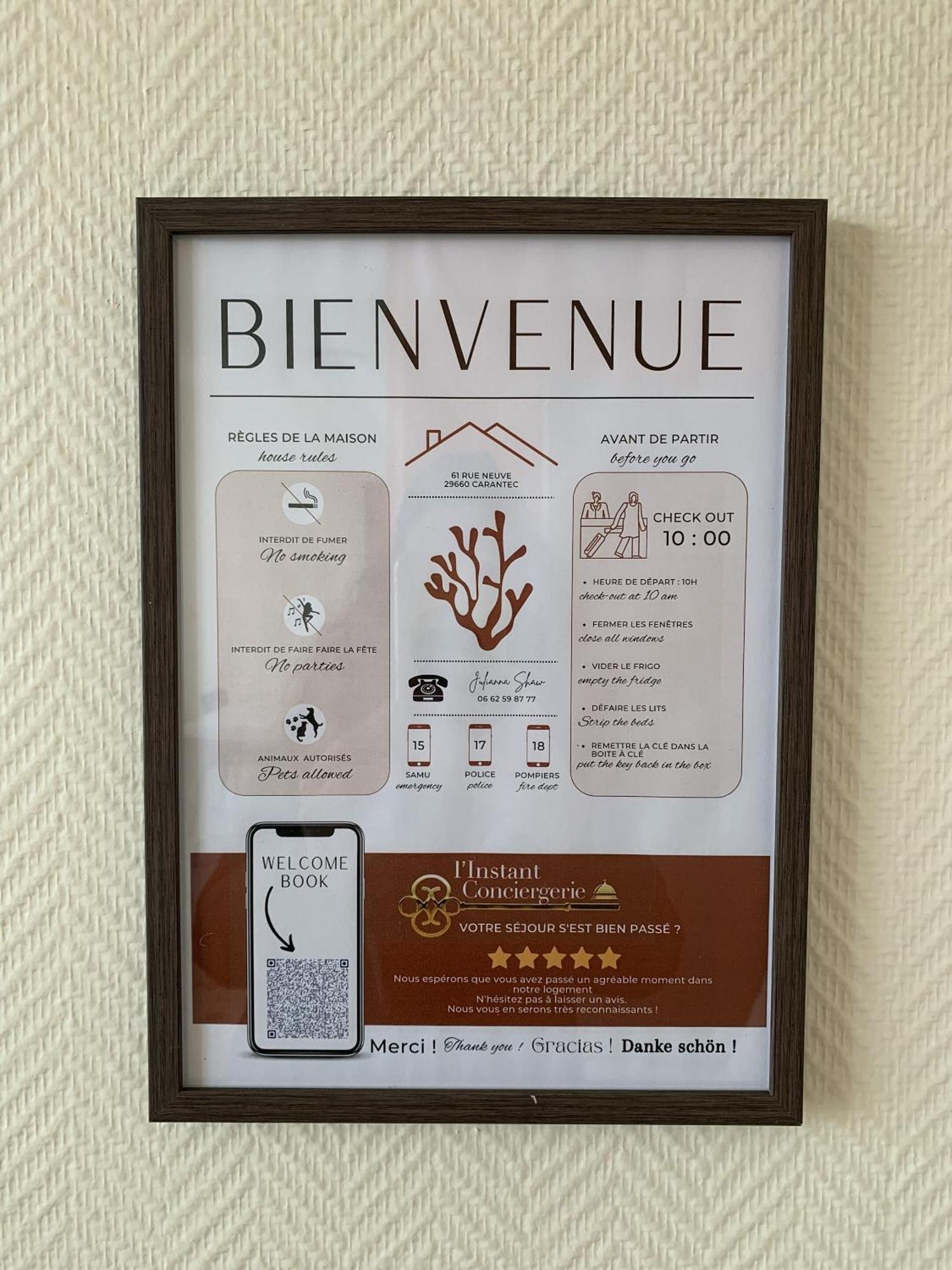 Residence Des Bains Carantec Room photo